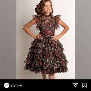 Joyfolie Anouk dress in multi floral